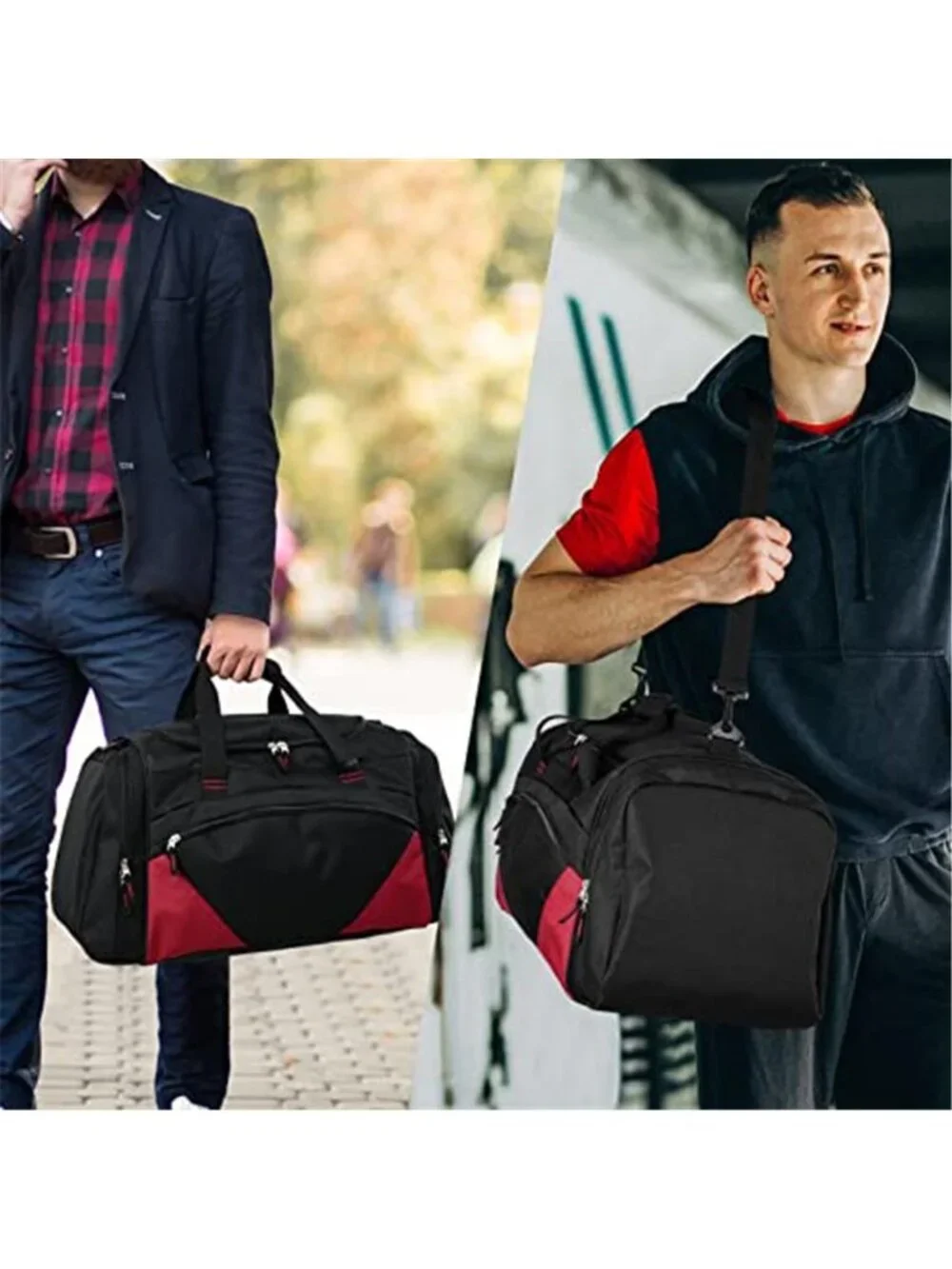 Gym Duffle Bag 55L Large Travel Bag Workout Sports Overnight Weekend Carry